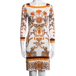 Gucci Seashell Print Jersey Dress